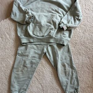 Rylee + Cru Green Kids Matching Set